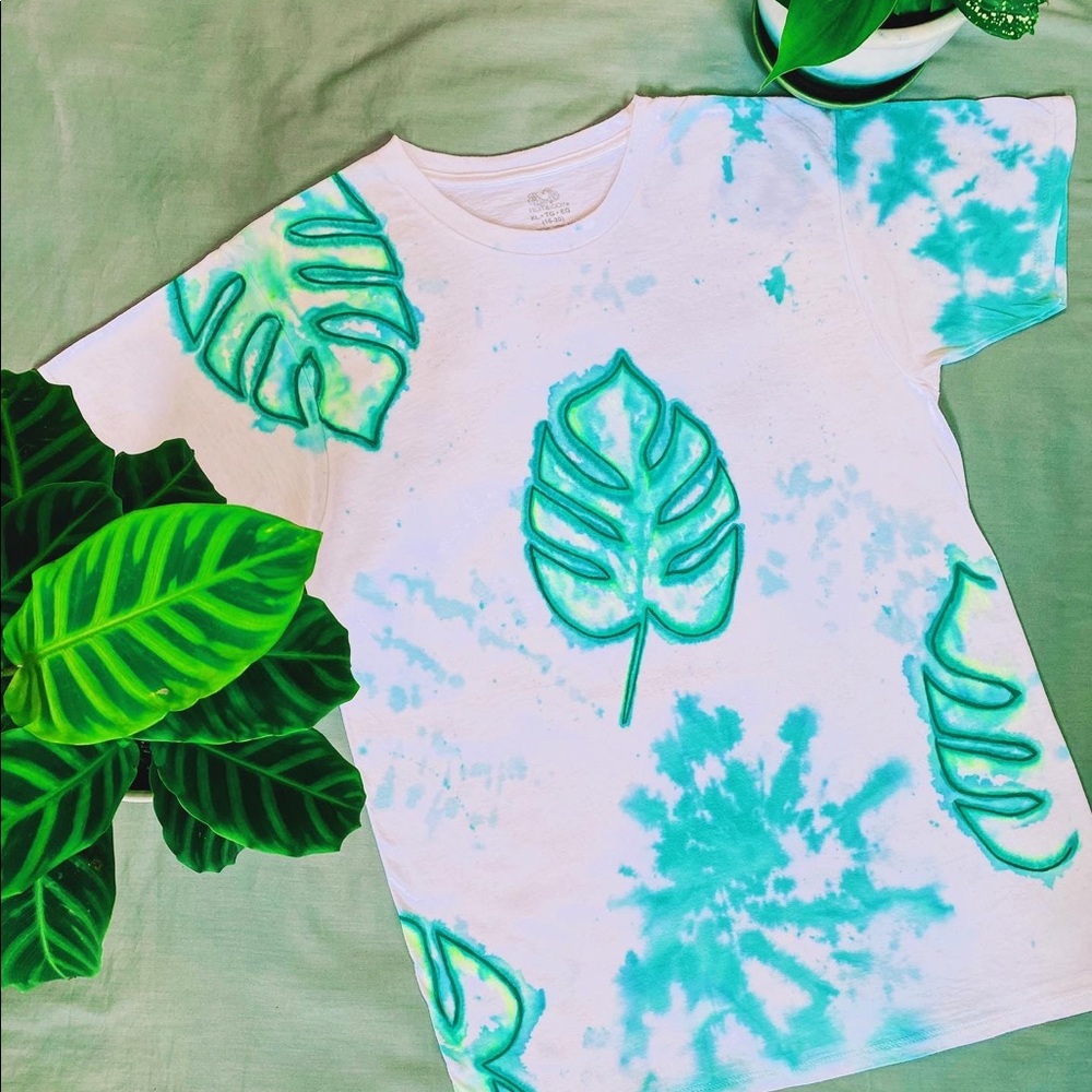 OnlyPlantFans tie dye Leafywear *multileaf*